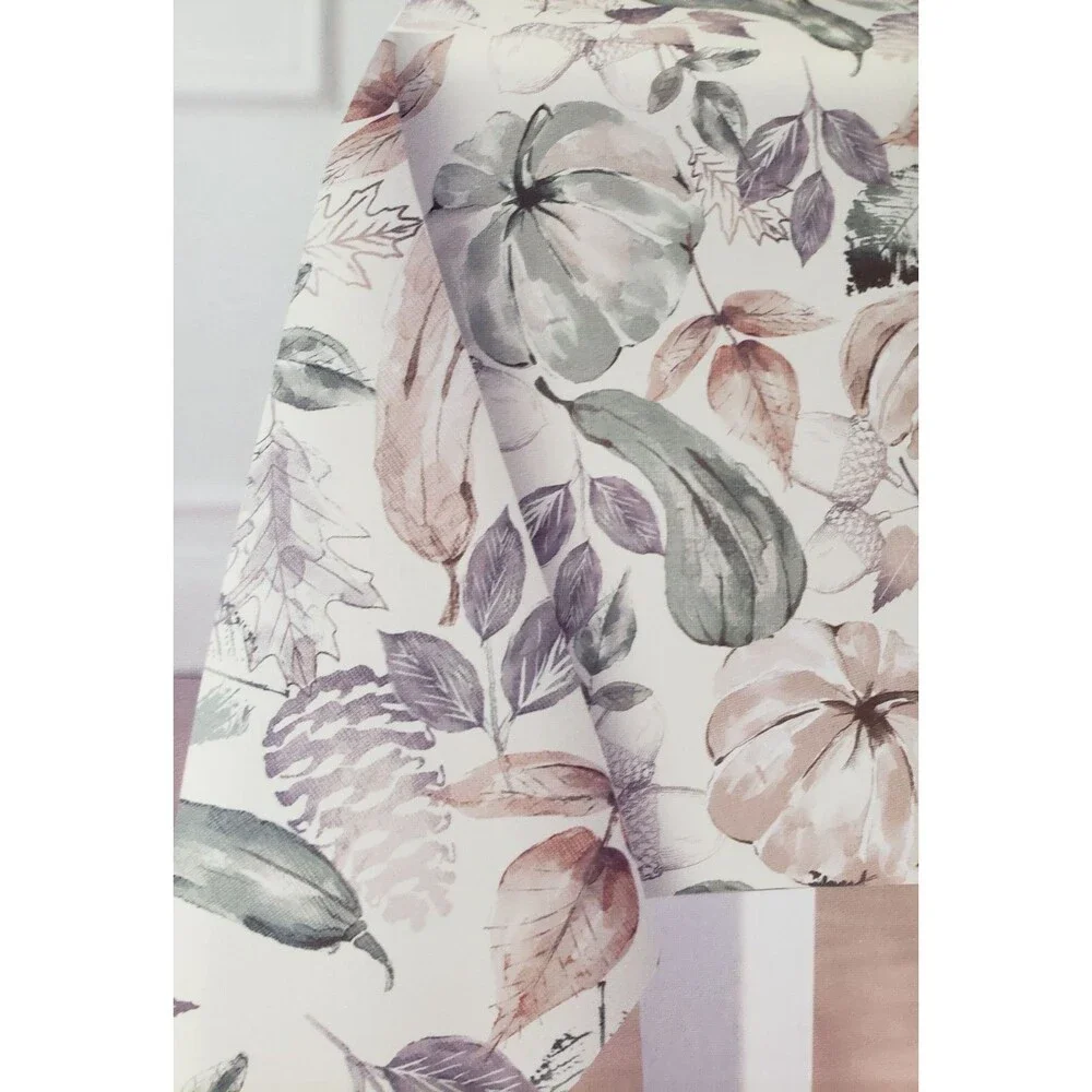 Printed Fabric Tablecloth, 60